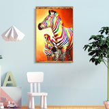 Zebra  Square full Drill-Diamond Painting