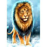 Lion Square full Drill-Diamond Painting