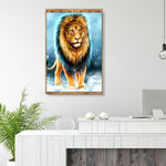 Lion Square full Drill-Diamond Painting