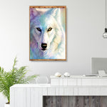 Wolf Square full Drill-Diamond Painting