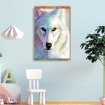 Wolf Square full Drill-Diamond Painting