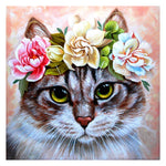 Cute  Cat Square full Drill-Diamond Painting