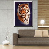 Tiger-Full Drill Diamond Painting