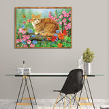 Cat-Full Drill Diamond Painting