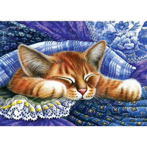 Cat-Full Drill Diamond Painting