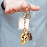 5pcs Note DIY Keychain