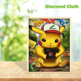 Pikachu Pokemon - Full Drill BRICOLAGE Diamond Painting