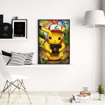 Pikachu Pokemon - Full Drill BRICOLAGE Diamond Painting