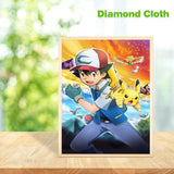 Pikachu Pokemon - Full Drill BRICOLAGE Diamond Painting