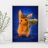 Pikachu Pokemon - Full Drill BRICOLAGE Diamond Painting