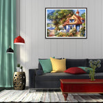 House-Full Drill Diamond Painting