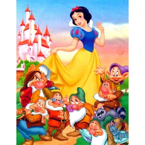 SnowWhite Princess - Full Drill DIY Diamond Painting