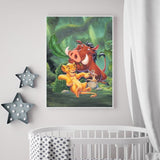 Lion King （40x50cm）- Full Drill DIY Diamond Painting