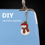 4pcs Christmas DIY Keychain