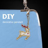 4pcs Christmas DIY Keychain