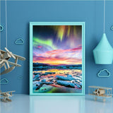 Aurora Scenery-Full Drill Diamond Painting