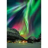 Aurora Scenery-Full Drill Diamond Painting