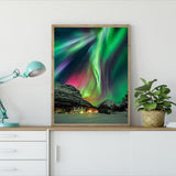 Aurora Scenery-Full Drill Diamond Painting