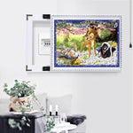 Deer Nature-Full Drill Diamond Painting