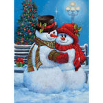 Snowman-Full Drill Diamond Painting