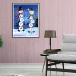 Snowman-Full Drill Diamond Painting