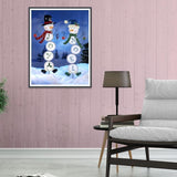 Snowman-Full Drill Diamond Painting