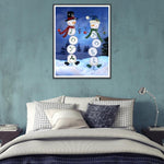 Snowman-Full Drill Diamond Painting