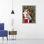 Santa Claus Snowman-Full Drill Diamond Painting