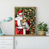 Santa Claus Snowman-Full Drill Diamond Painting