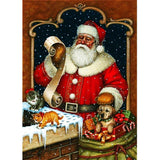 Santa Claus Snowman-Full Drill Diamond Painting