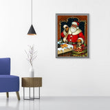 Santa Claus Snowman-Full Drill Diamond Painting