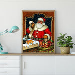 Santa Claus Snowman-Full Drill Diamond Painting