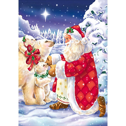 Santa Claus Animal-Full Drill Diamond Painting