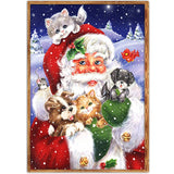 Santa Claus Animal-Full Drill Diamond Painting