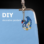 4pcs Swan DIY Keychain