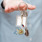 4pcs Swan DIY Keychain