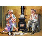 Older Couples-Full Drill Diamond Painting