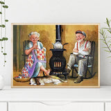 Older Couples-Full Drill Diamond Painting