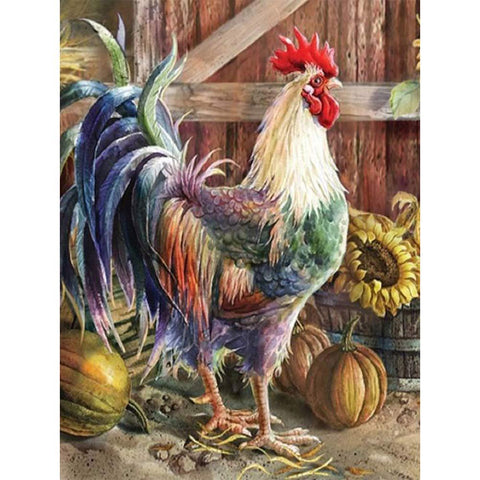 Rooster-Full Drill Diamond Painting