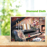 Piano-Full Drill Diamond Painting