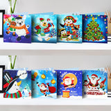 8pcs/Set-Christmas-Diamond Greeting Cards