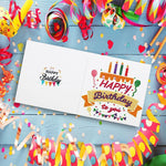 12pcs Birthday Greeting Card Diamond Painting