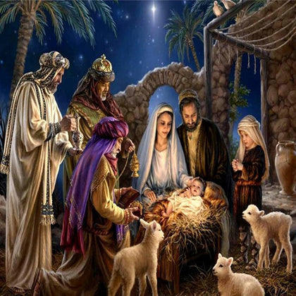 Birth of Jesus-Full Drill Diamond Painting