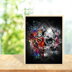 Skull-Full Drill Diamond Painting