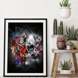 Skull-Full Drill Diamond Painting