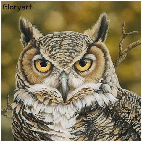 Owl-Full Drill Diamond Painting