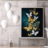 Butterfly - Full Round Diamond Painting 30*40cm