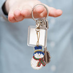 8pcs Christmas DIY Keychain