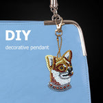 5pcs Dog DIY Keychain