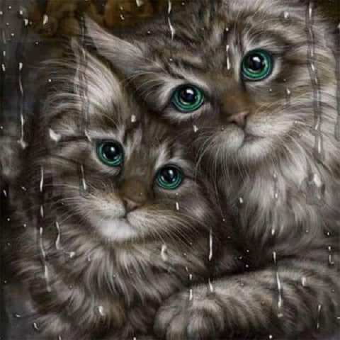 Cats - Full Drill Diamond Painting